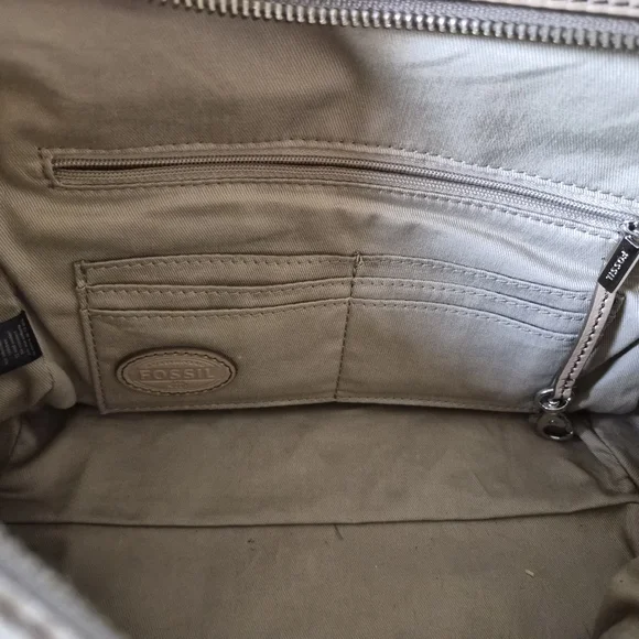 Fossil Leather Tan Shoulder Bag - Picture 8 of 10